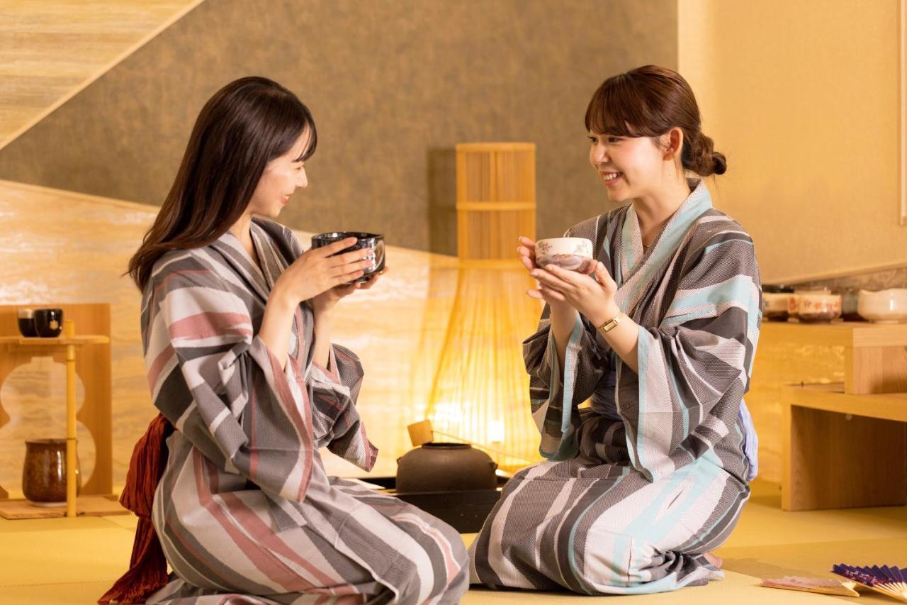 Yamanakaonsen Ohanami Kyubei Kaga  Zewnętrze zdjęcie