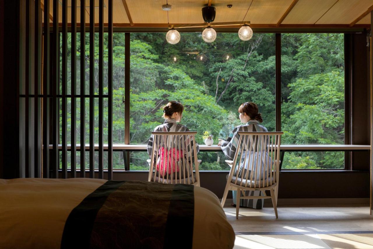 Yamanakaonsen Ohanami Kyubei Kaga  Zewnętrze zdjęcie