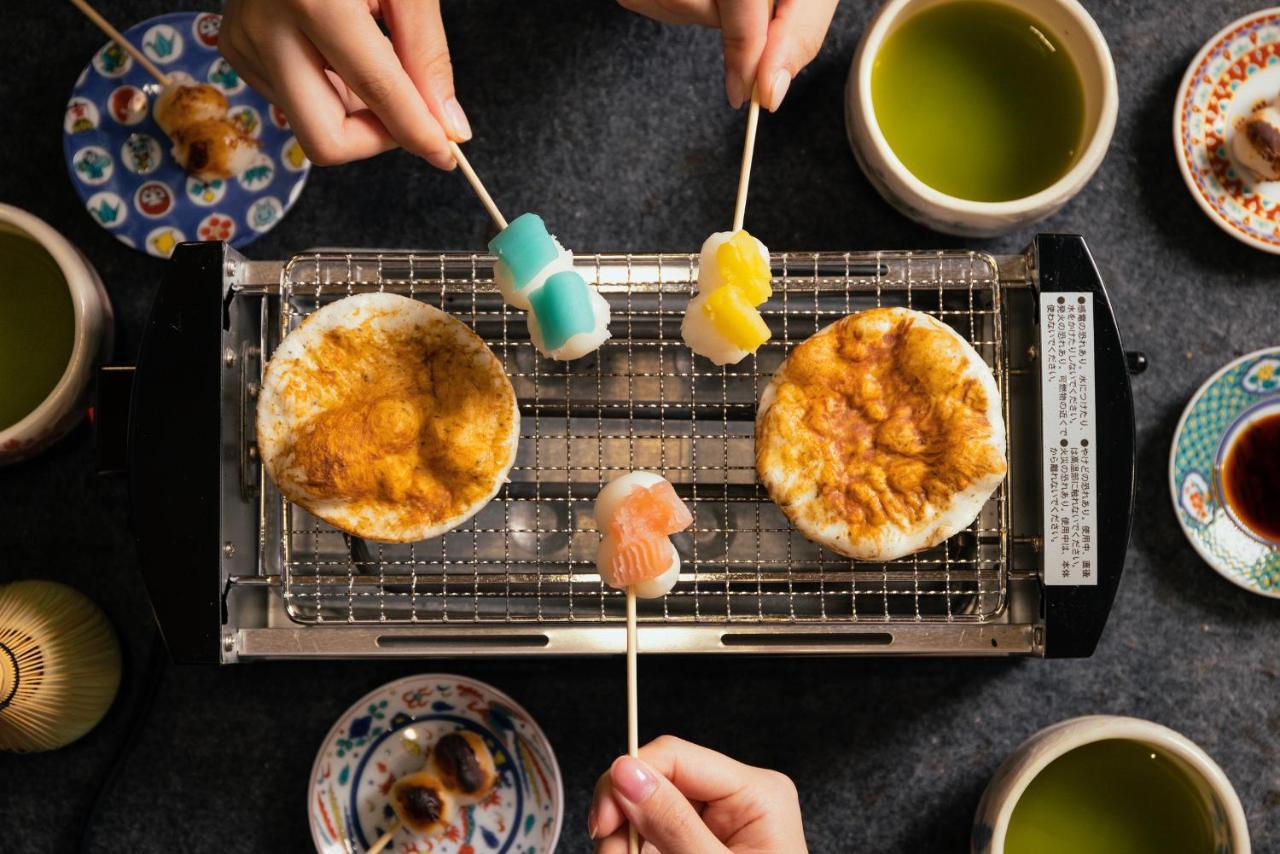 Yamanakaonsen Ohanami Kyubei Kaga  Zewnętrze zdjęcie
