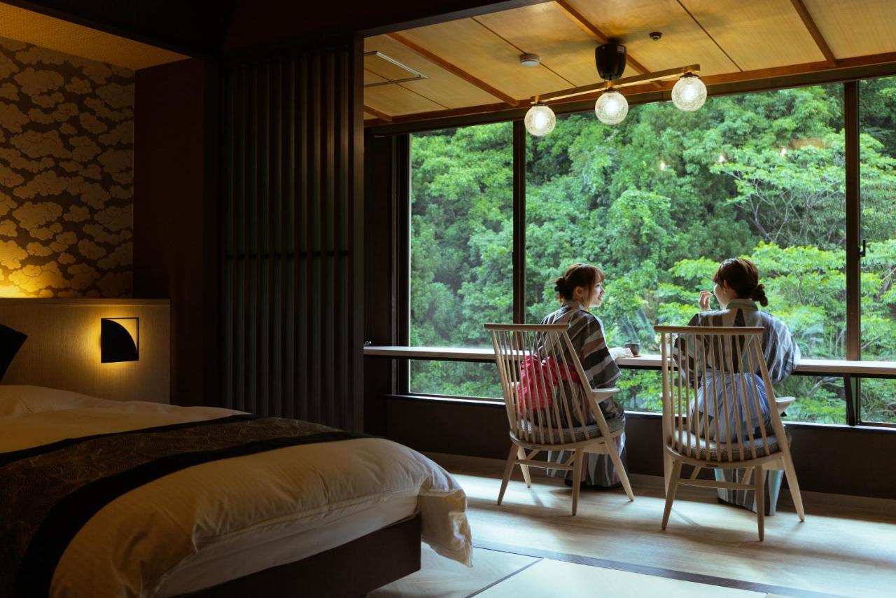 Yamanakaonsen Ohanami Kyubei Kaga  Zewnętrze zdjęcie