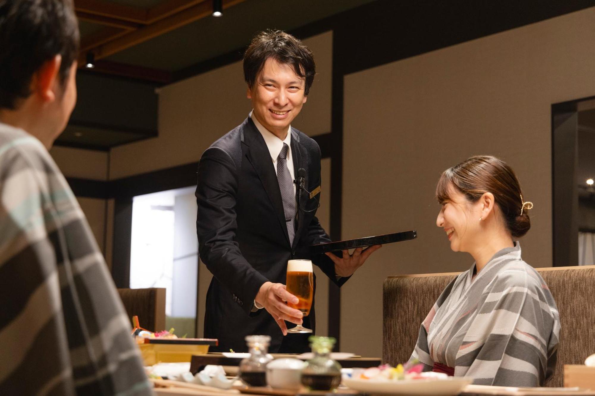 Yamanakaonsen Ohanami Kyubei Kaga  Zewnętrze zdjęcie