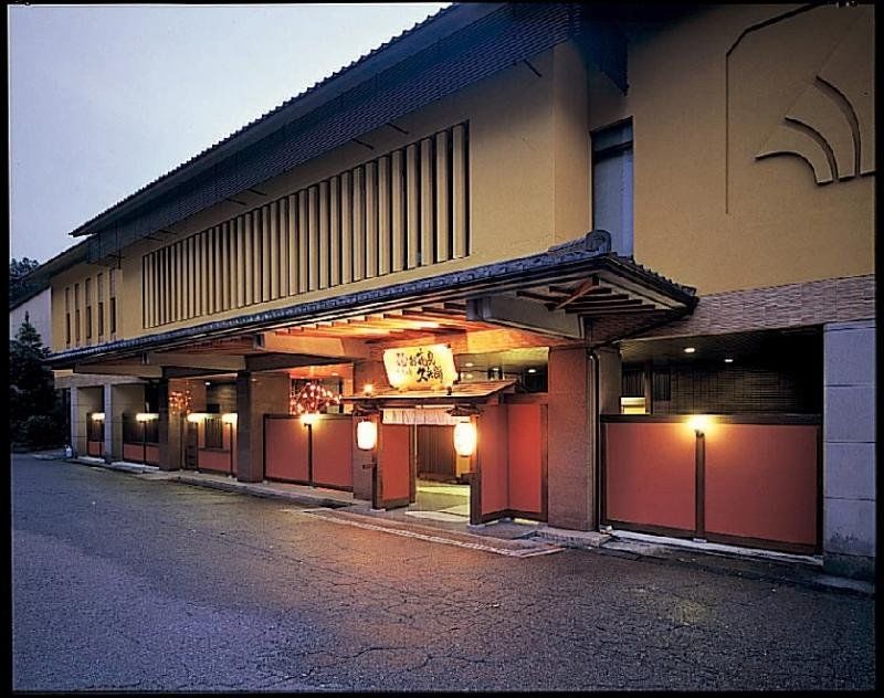 Yamanakaonsen Ohanami Kyubei Kaga  Zewnętrze zdjęcie