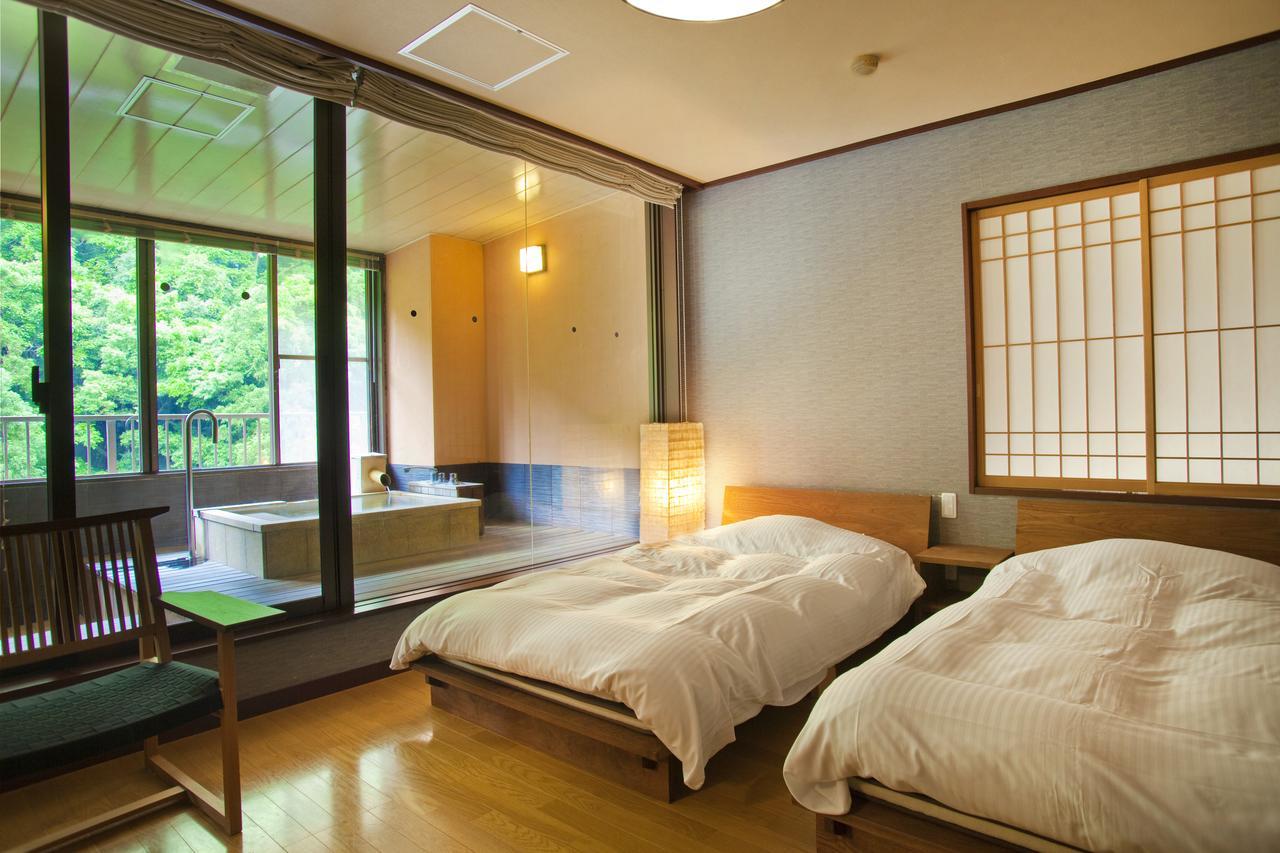 Yamanakaonsen Ohanami Kyubei Kaga  Zewnętrze zdjęcie